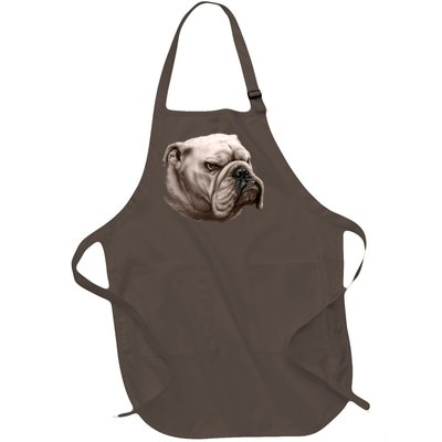 Bulldog Full-Length Apron With Pockets