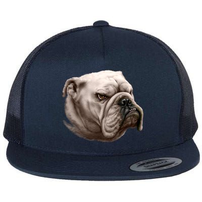 Bulldog Flat Bill Trucker Hat