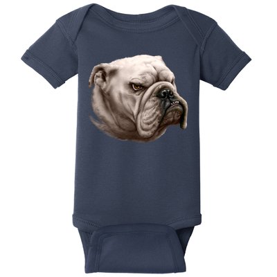 Bulldog Baby Bodysuit