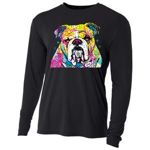 Bulldog Dog Dean Russo Cooling Performance Long Sleeve Crew