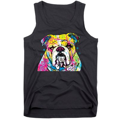 Bulldog Dog Dean Russo Tank Top