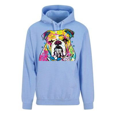 Bulldog Dog Dean Russo Unisex Surf Hoodie