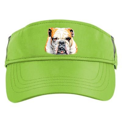 Bulldog Face Front Adult Drive Performance Visor