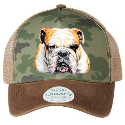 Bulldog Face Front Legacy Tie Dye Trucker Hat