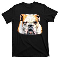 Bulldog Face Front T-Shirt