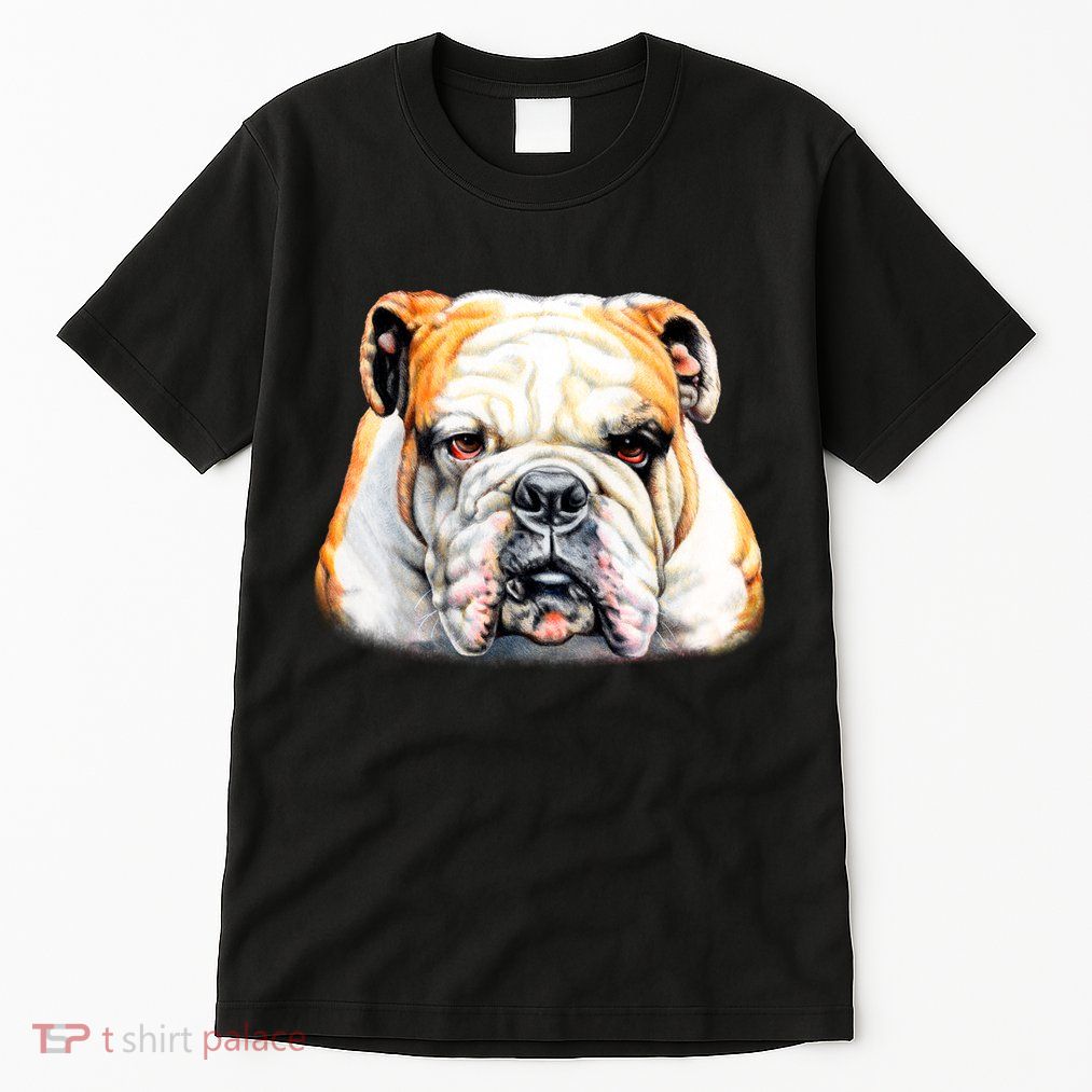 Bulldog Face Front Tall T-Shirt