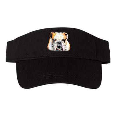 Bulldog Face Front Valucap Bio-Washed Visor