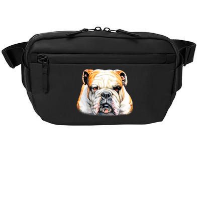 Bulldog Face Front Crossbody Pack