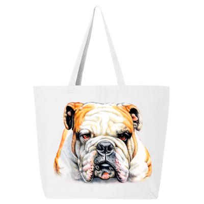 Bulldog Face Front 25L Jumbo Tote