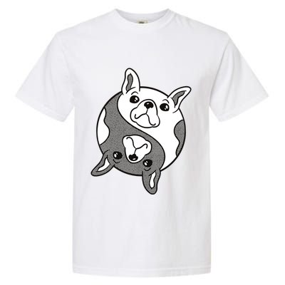 Bulldog Yin Yang  Garment-Dyed Heavyweight T-Shirt