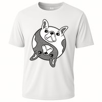 Bulldog Yin Yang  Cooling Performance Crew T-Shirt