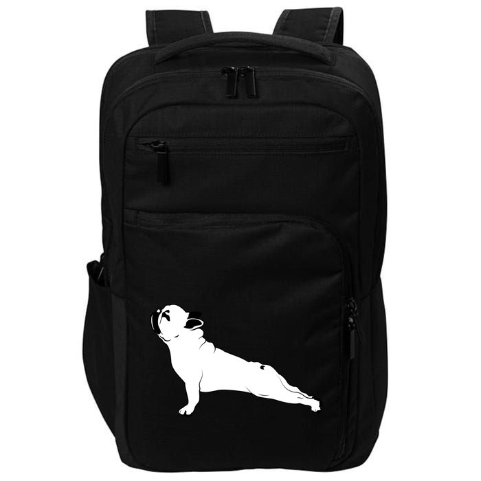 Bulldog Yoga Pose Impact Tech Backpack
