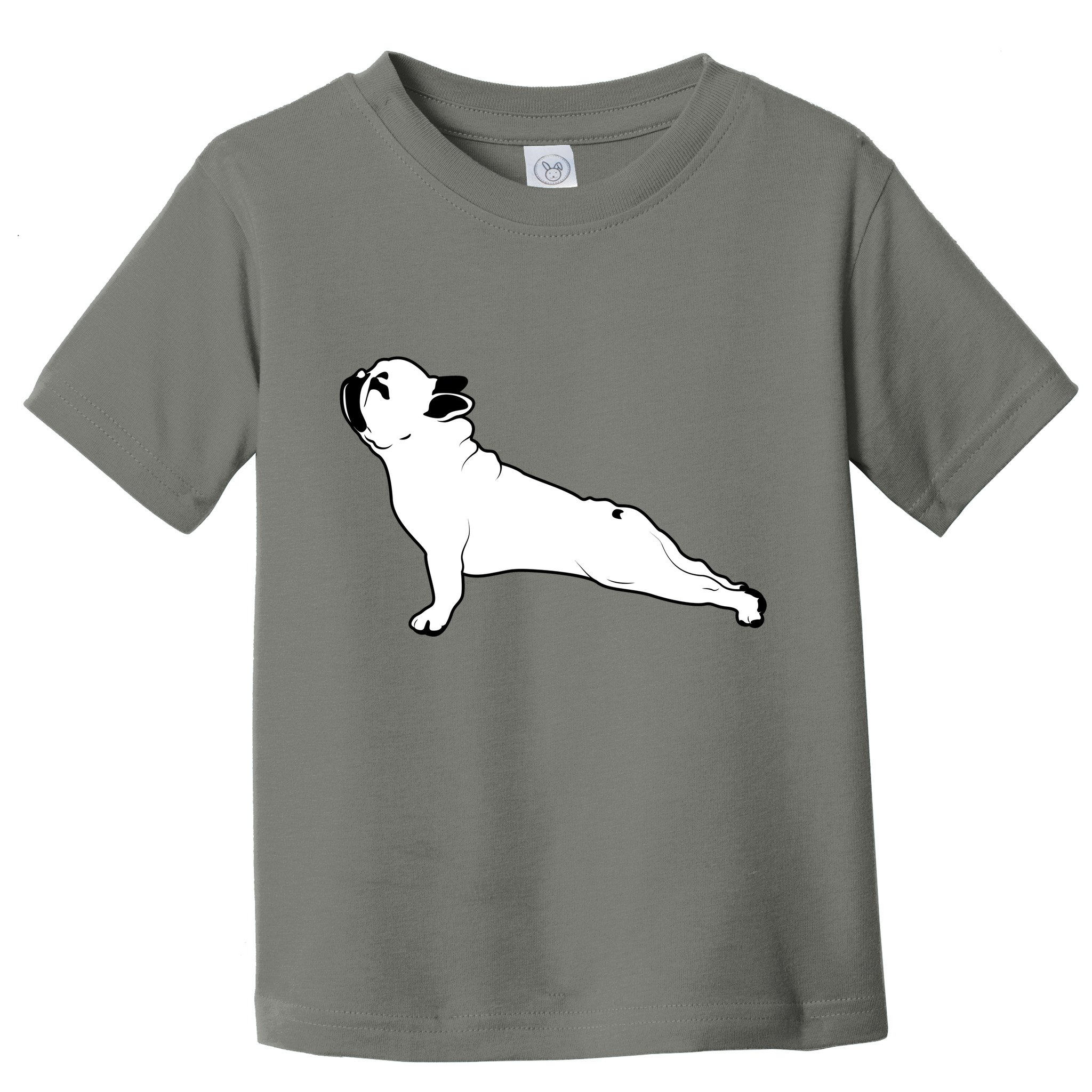 Bulldog Yoga Pose Toddler T-Shirt