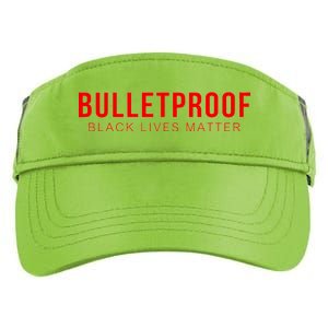 Bulletproof Black Lives Matter Logo Adult Drive Performance Visor