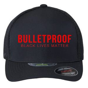 Bulletproof Black Lives Matter Logo Flexfit Unipanel Trucker Cap