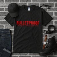 Bulletproof Black Lives Matter Logo Tall T-Shirt