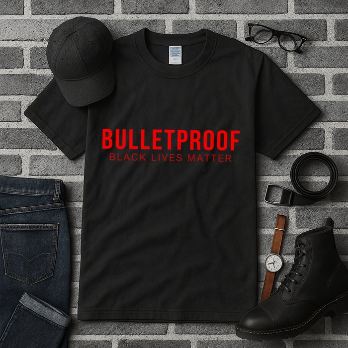 Bulletproof Black Lives Matter Logo Tall T-Shirt