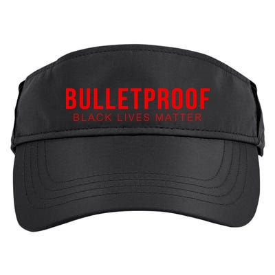 Bulletproof Black Lives Matter Logo Adult Drive Performance Visor