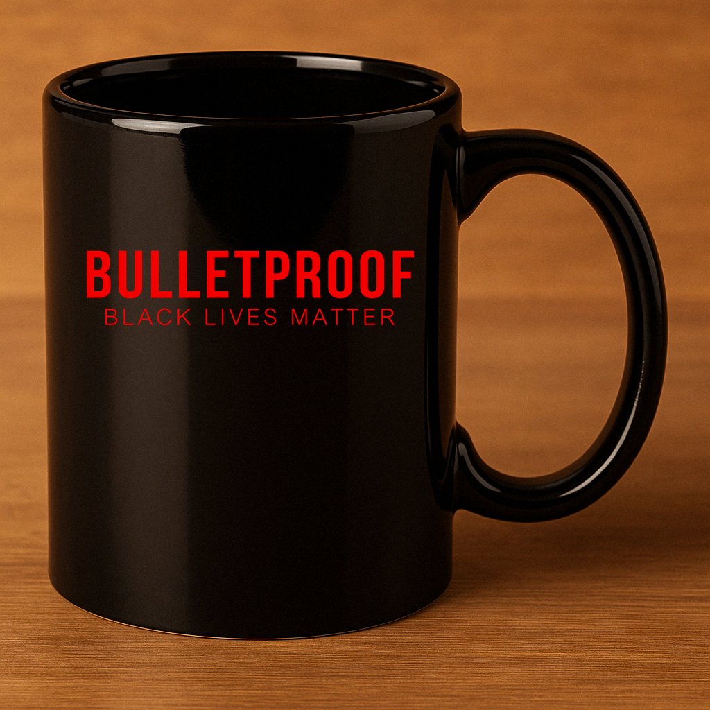 Bulletproof Black Lives Matter Logo 11oz C Handle Ceramic Mug