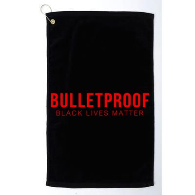 Bulletproof Black Lives Matter Logo Golf Towel