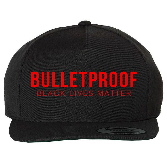 Bulletproof Black Lives Matter Logo Wool Snapback Cap