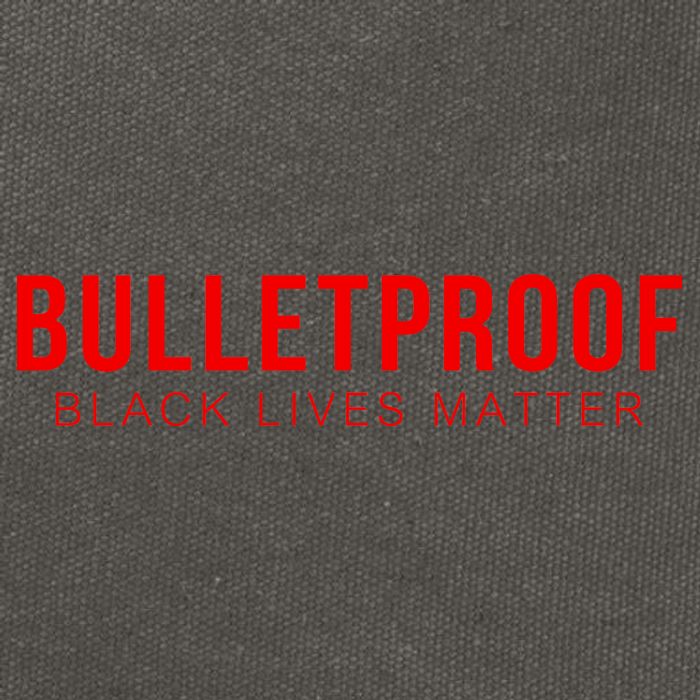 Bulletproof Black Lives Matter Logo Cotton Canvas Backpack