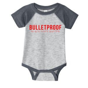 Bulletproof Black Lives Matter Logo Infant Baby Jersey Bodysuit