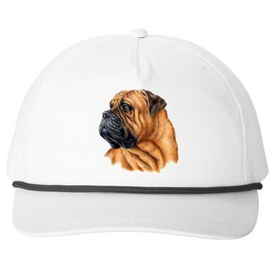 Bullmastiff Canine Dog Snapback Five-Panel Rope Hat