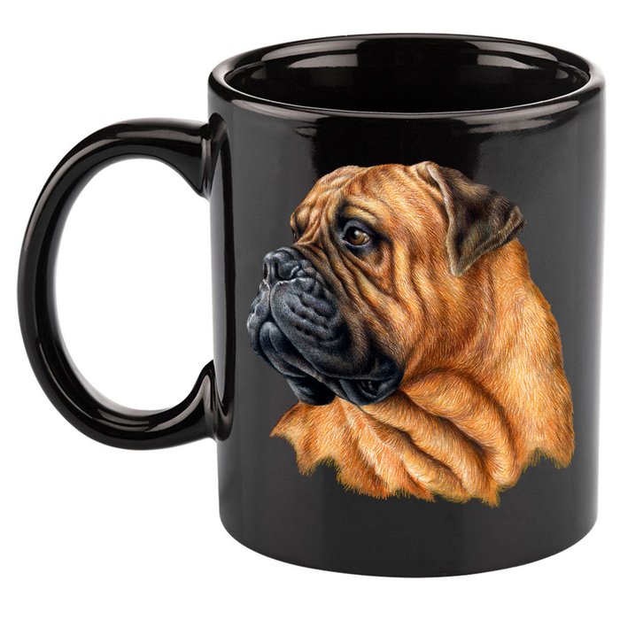 Bullmastiff Canine Dog 11oz C Handle Ceramic Mug
