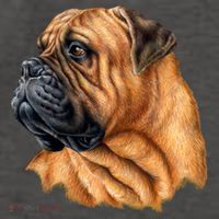 Bullmastiff Canine Dog Vector Backpack