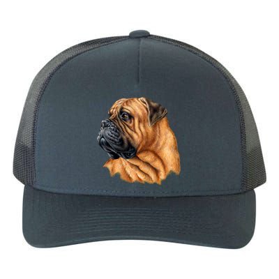 Bullmastiff Canine Dog Yupoong Adult 5-Panel Trucker Hat