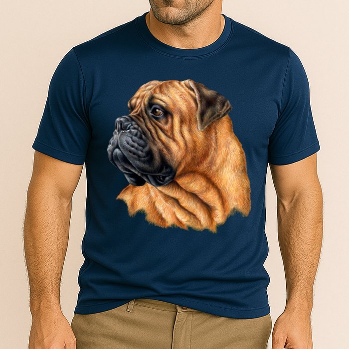 Bullmastiff Canine Dog Cooling Performance Crew T-Shirt
