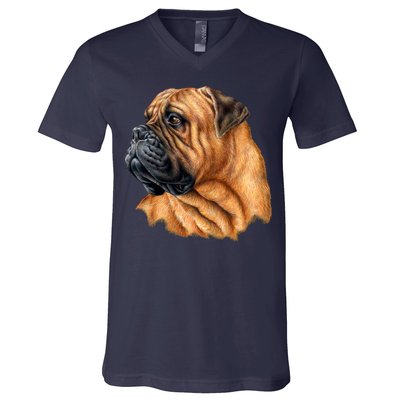 Bullmastiff Canine Dog V-Neck T-Shirt