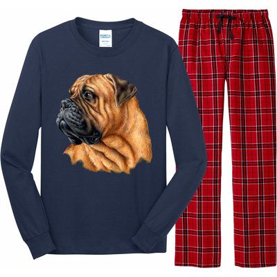 Bullmastiff Canine Dog Long Sleeve Pajama Set