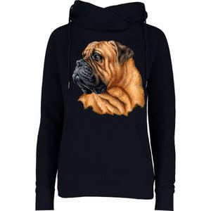 Bullmastiff Canine Dog Womens Funnel Neck Pullover Hood