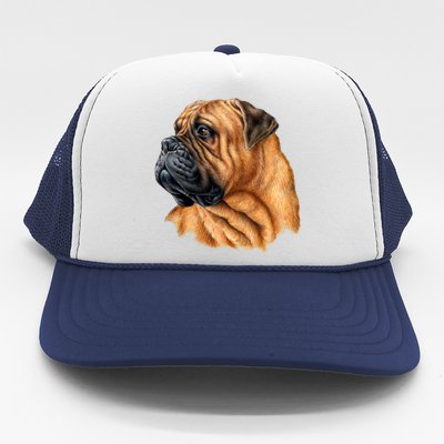 Bullmastiff Canine Dog Trucker Hat