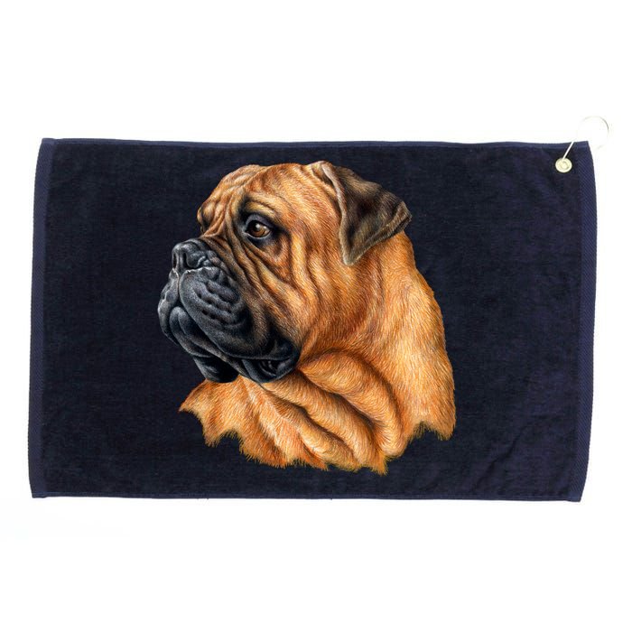 Bullmastiff Canine Dog Grommeted Golf Towel