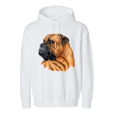 Bullmastiff Canine Dog Garment-Dyed Fleece Hoodie