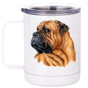 Bullmastiff Canine Dog 12 oz Stainless Steel Tumbler Cup