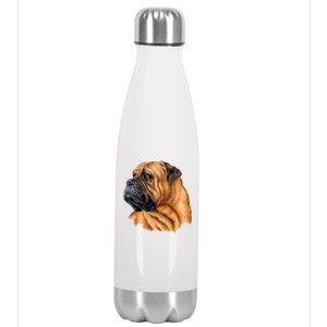 Bullmastiff Canine Dog Stainless Steel Insulated Water Bottle