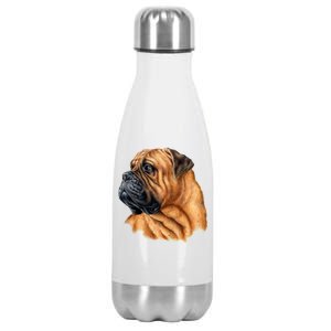 Bullmastiff Canine Dog Stainless Steel Insulated Water Bottle