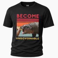 Become Ungovernable Moo Deng Hippo Performance Shirt