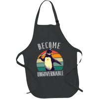Become Ungovernable Meme Funny Penguin Apron