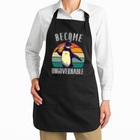 Become Ungovernable Meme Funny Penguin Apron