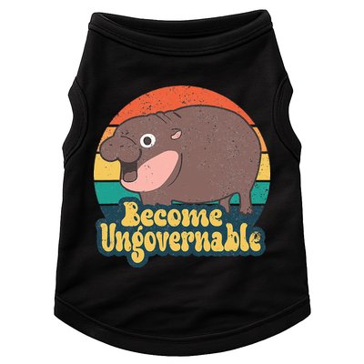 Become Ungovernable Moo Deng Humor Doggie Tank