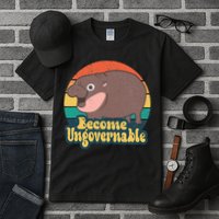 Become Ungovernable Moo Deng Humor Tall T-Shirt