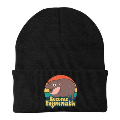 Become Ungovernable Moo Deng Humor Beanie