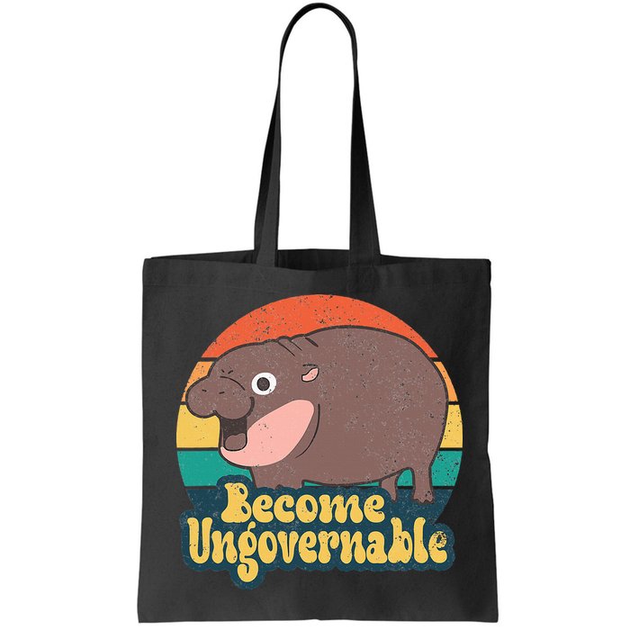 Become Ungovernable Moo Deng Humor Bag