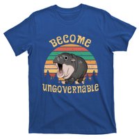 Become Ungovernable Moo Deng Baby Pygmy Hippo T-Shirt