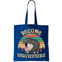 Become Ungovernable Moo Deng Baby Pygmy Hippo Bag